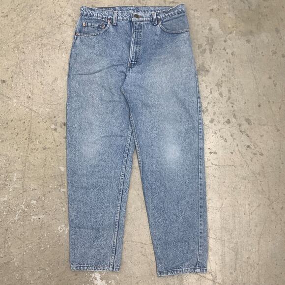 Vintage Levis Jeans Mens 34x29 USA Blue Pants 550 Straight Relaxed Tag 36x30